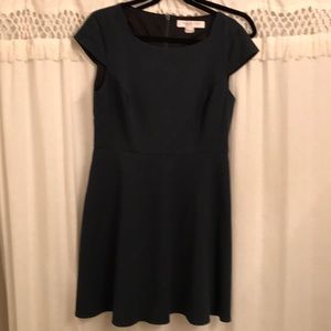 French connection forest green dress
